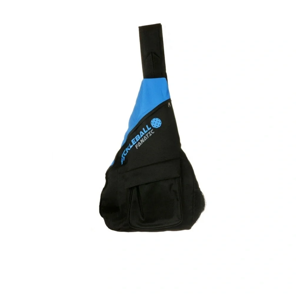 New-Pickleball Black and Blue Sling Bag (see 2nd photo)